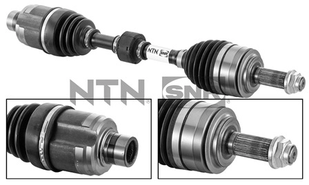 Полуось SNR DK74.008
