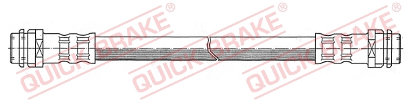 Шланг тормозной задний QUICK BRAKE 25.003