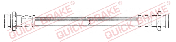 Шланг тормозной задний QUICK BRAKE 25.015