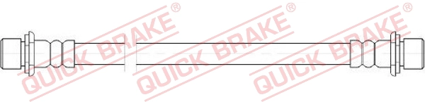 Шланг тормозной QUICK BRAKE 25.078