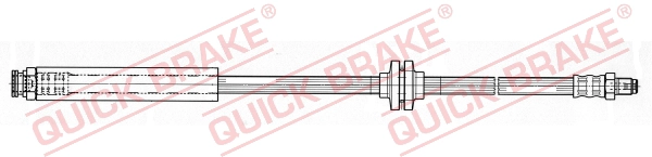 Шланг тормозной передний QUICK BRAKE 32.411