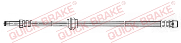 Шланг тормозной передний QUICK BRAKE 37.942