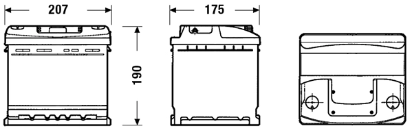 Аккумулятор CENTRA CC440