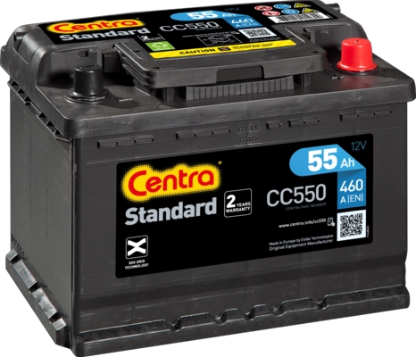 Аккумулятор CENTRA CC550