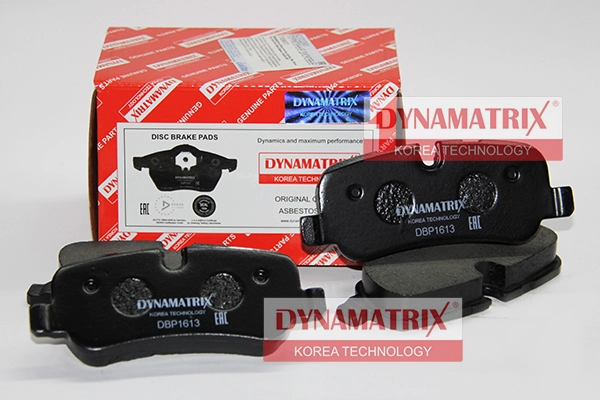 К-кт колодок для диск.тормозов DYNAMATRIX-KOREA DBP1613