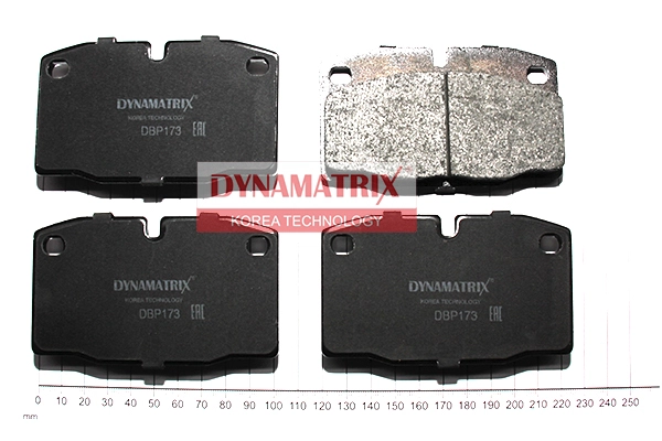 Комплект тормозных колодок DYNAMATRIX-KOREA DBP173