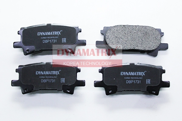 Комплект колодок для дисковых тормозов DYNAMATRIX-KOREA DBP1731