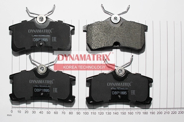 К-кт колодок для диск.тормозов DYNAMATRIX-KOREA DBP1895