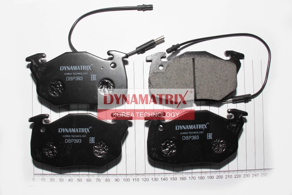 Комплект тормозных колодок DYNAMATRIX-KOREA DBP393