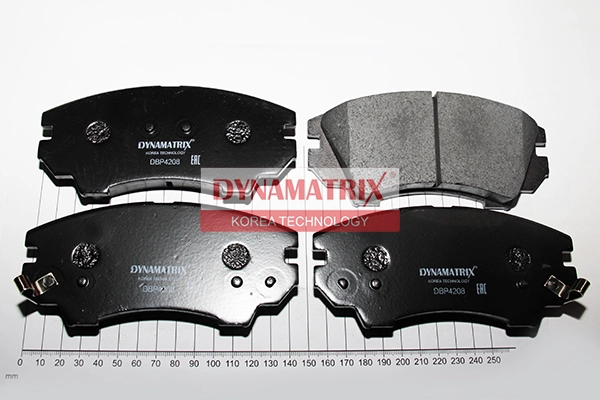 К-кт колодок для диск.тормозов DYNAMATRIX-KOREA DBP4208