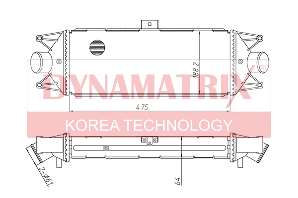 Интеркулер DYNAMATRIX-KOREA DR96727
