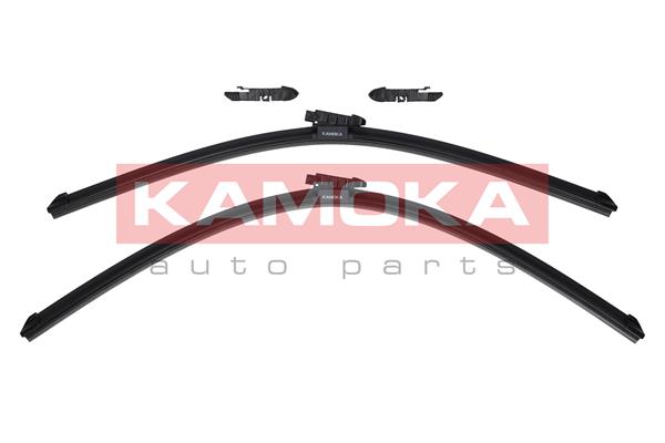 Комплект щеток стеклоочистителя (бескаркасные) KAMOKA 27D07
