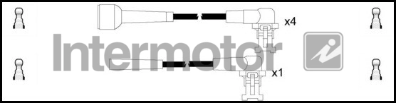 Комплект проводов зажигания INTERMOTOR 73231