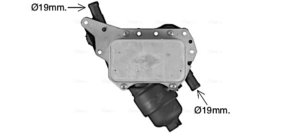 Радиатор масляный AVA QUALITY COOLING RT3638H