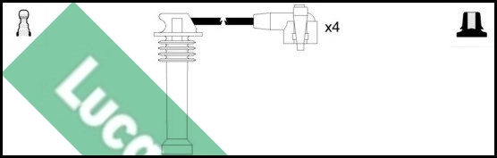 Провода зажигания (к-т) TRW LUC4190