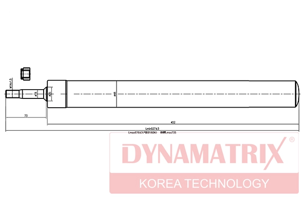 Амортизатор подвески газ