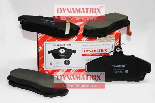 Колодки тормозные дисковые DYNAMATRIX-KOREA DBP613