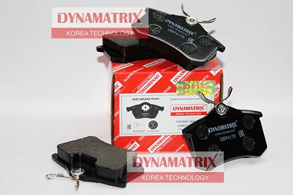 Комплект тормозных колодок DYNAMATRIX-KOREA DBP4178