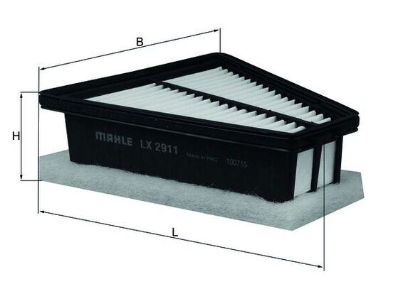 Фильтр воздушный MAHLE/KNECHT LX2911