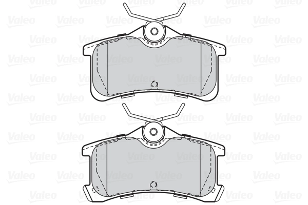 Колодки тормозные дисковые VALEO 302066