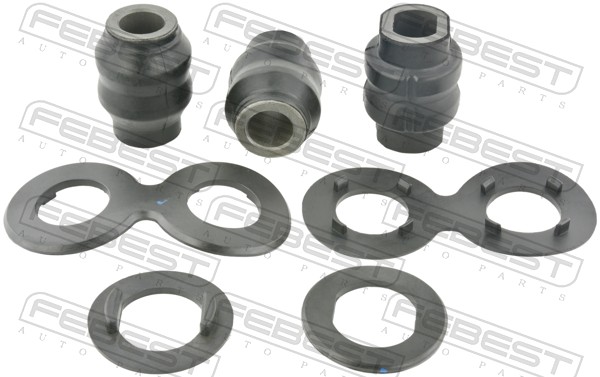 Сайлентблок рулевой рейки комплект FEBEST NAB-Y62-KIT