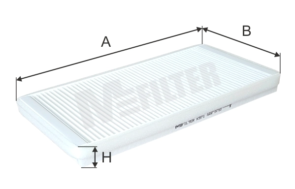 Фильтр салона MFILTER K971