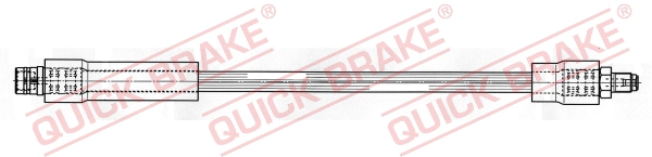 Шланг тормозной передний QUICK BRAKE 32.410