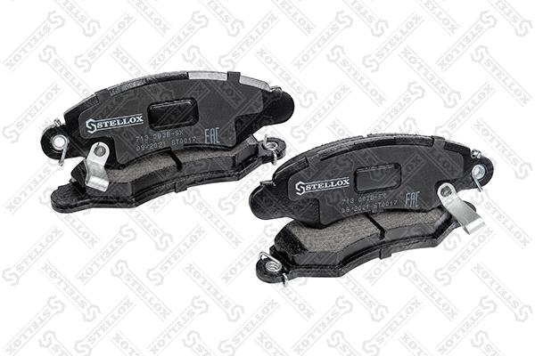 Колодки дисковые передние STELLOX 713 002B-SX