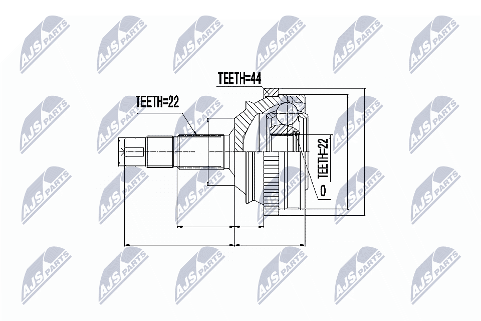 Шруc наружний NTY NPZ-FT-010