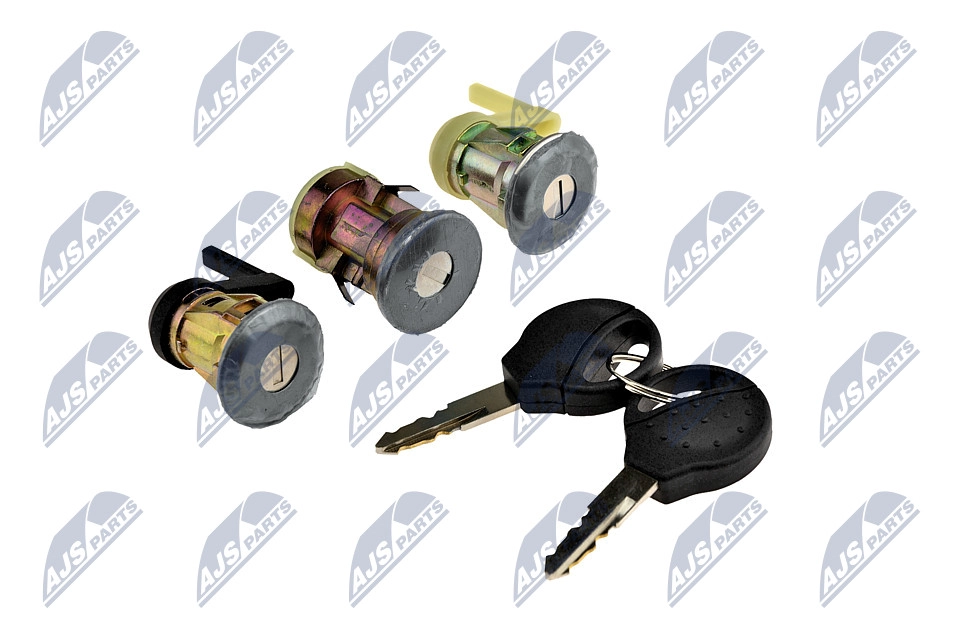 Nty zestaw wkadek zamka drzwi/baganika peugeot 206/206+/206sw/206cc 1998-/wkadka drzwi przednich NTY EZC-PE-016