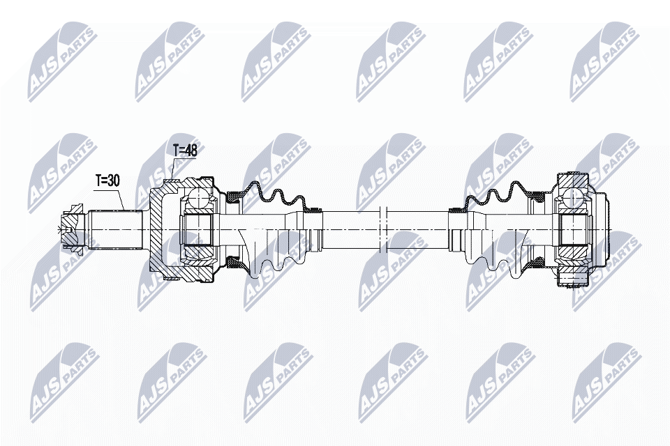 Полуось NTY NPW-BM-109