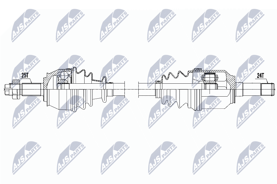 Вал приводной NTY NPW-FT-021