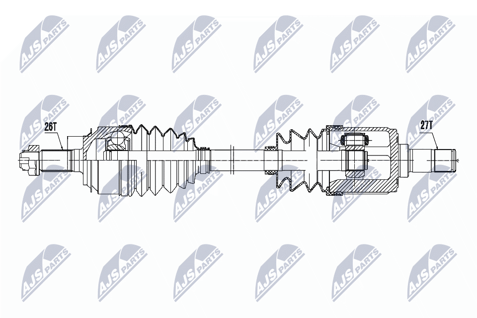 Honda civic 1.8 05- /lewamtm/ NTY NPW-HD-050