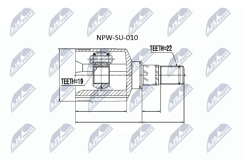 Шрус NTY NPW-SU-010