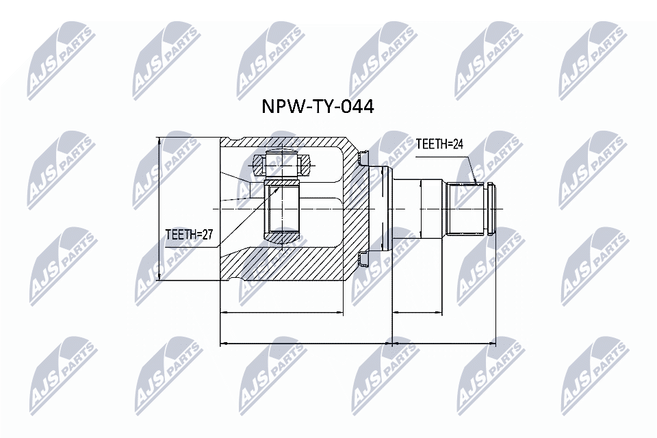 Шрус NTY NPW-TY-044