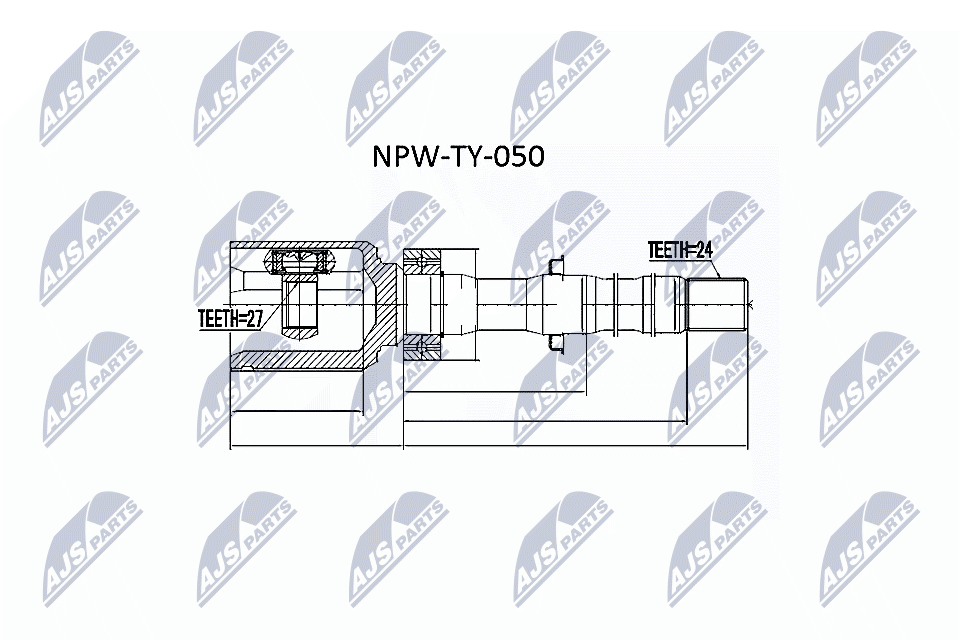 Шрус NTY NPW-TY-050