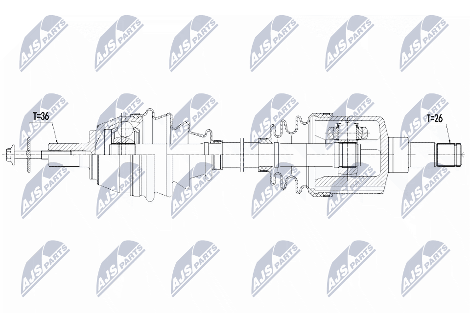 Деталь NTY NPW-VV-123