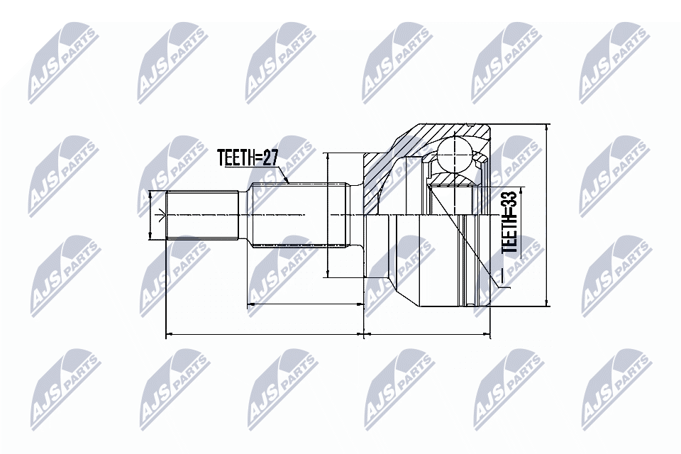 Шруc наружний NTY NPZ-RE-034