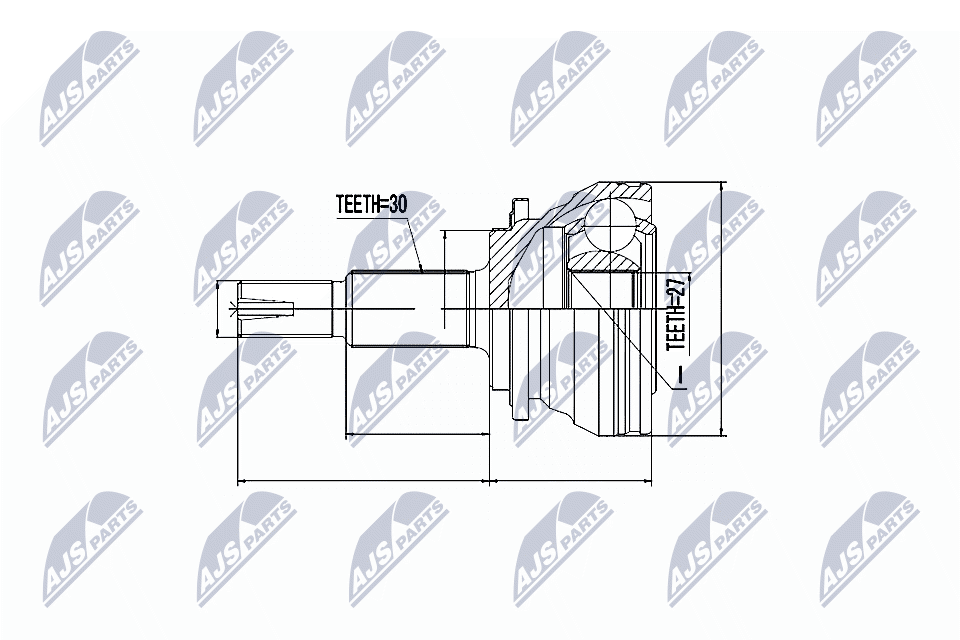 Шруc наружний NTY NPZ-TY-063