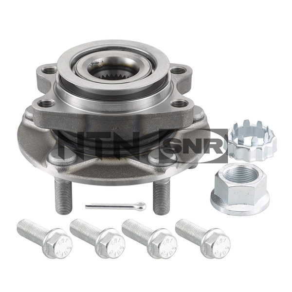 Подшипник ступицы колеса комплект SNR R168.131