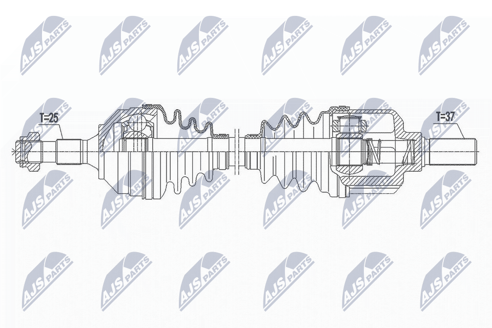 Peugeot 308 2.0hdi 07- 5008 1.6hdi 10-17 3008 2.0hdi 09-16 /lewa atm/ NTY NPW-PE-051