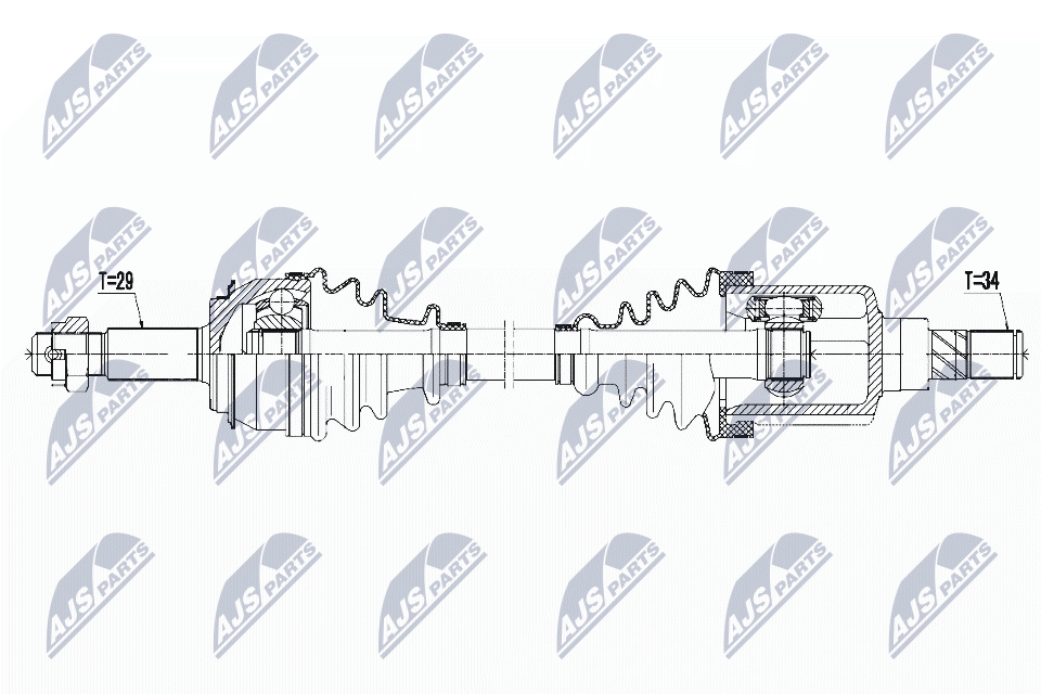 Деталь NTY NPW-RE-124
