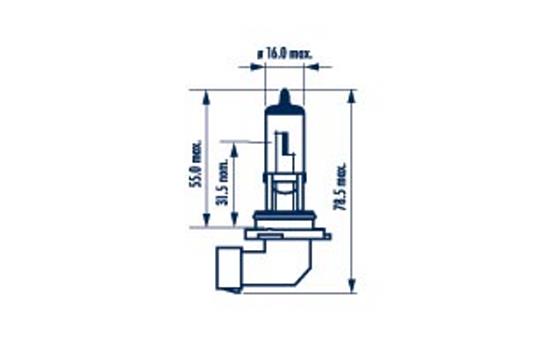 Комплект галогенных ламп NARVA 480953000