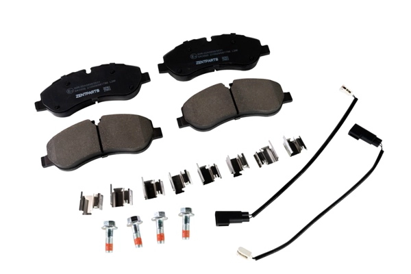 Колодки дисковые передние ZENTPARTS Z07411