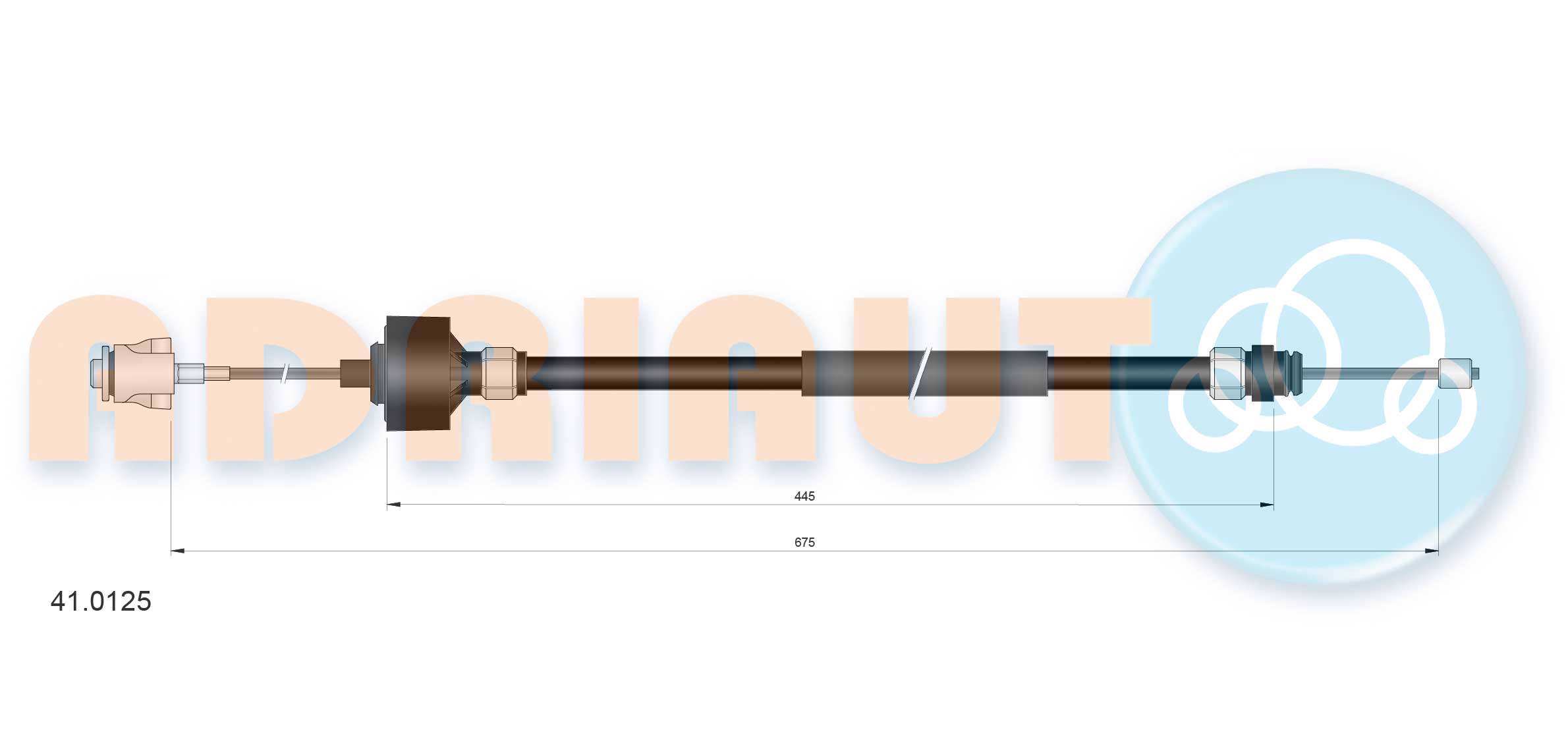 Трос ADRIAUTO 41.0125
