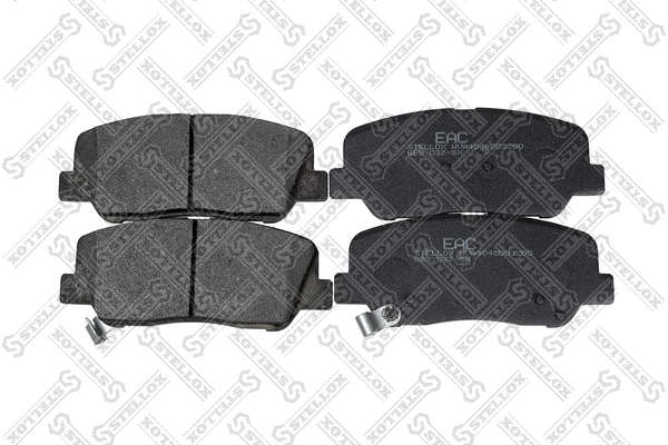 689 037-sx колодки тормозные передние STELLOX 689 037-SX