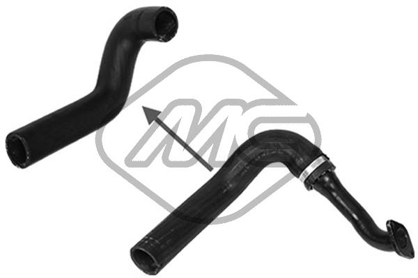 Патрубок турбины fiatpunto 1.3d multijet METALCAUCHO 09920