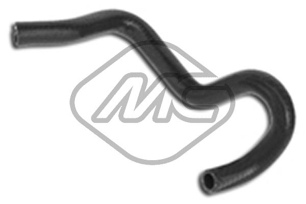 Патрубок радиатора fiat doblo METALCAUCHO 78410