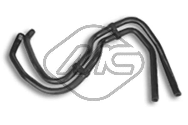 Патрубок системы охлаждения opel movano METALCAUCHO 94010