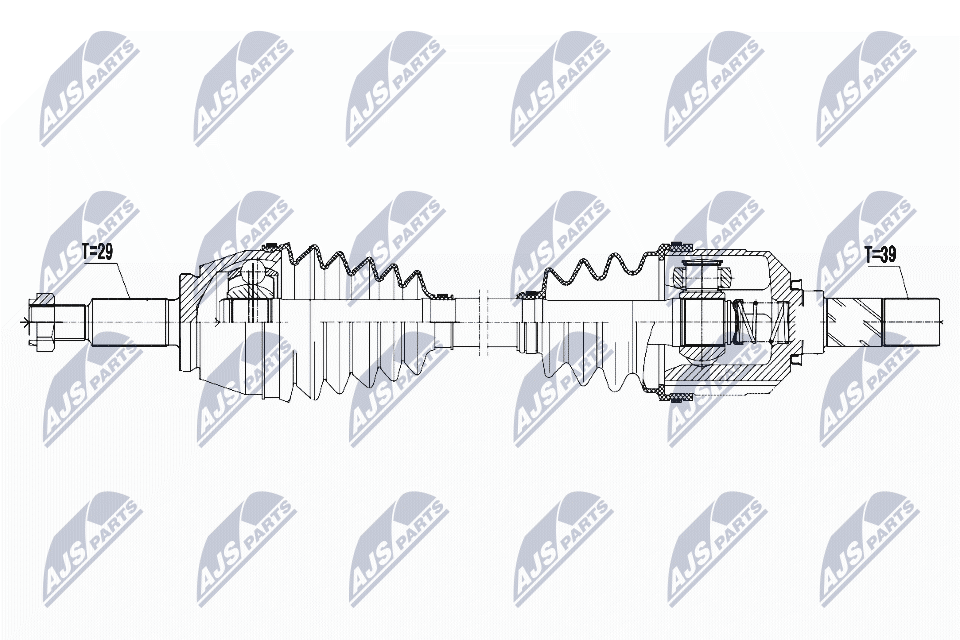 Полуось NTY NPW-RE-087
